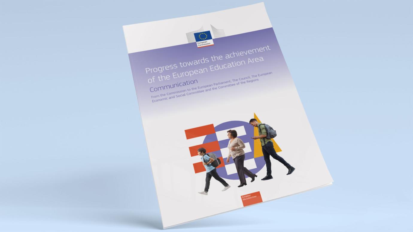 Aspeto da capa do relatório de progresso do EEE