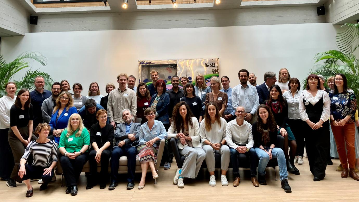 Group photo of the participants at the digital skills workshop