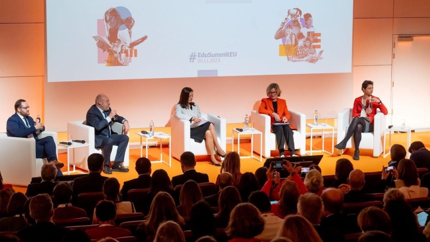 Main panel discussion at Sixth European Education Area Summit