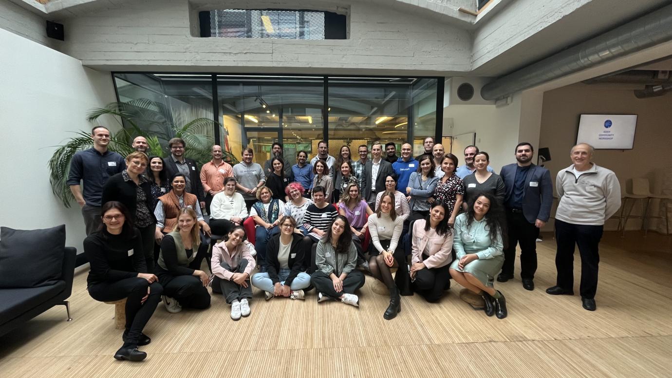Group picture of the participants at the community workshop on explainable AI in education 