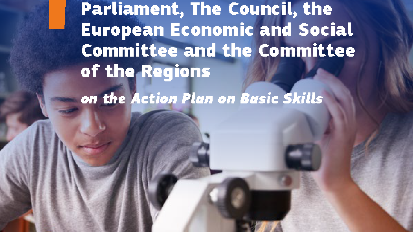 Cover page - Action Plan on Basic Skills (graphic version)